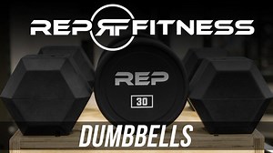 Rep Fitness explains the differences between our three dumbbell options: the Rep Rubber Hex Dumbbells, Rep Urethane Dumbbells and the new Rep Fully Rubber Coated Dumbbells. We'll explain the benefits of each and help you determine which is the right fit for you. https://www.repfitness.com/conditioning/strength-equipment/dumbbells | REP Fitness