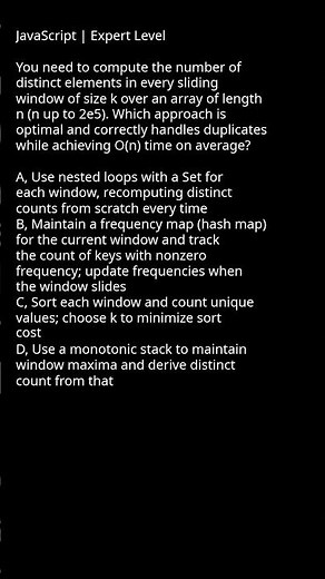 Sliding Window Algorithm Problem Solution #arrayproblems #sorting #timecomplexity
