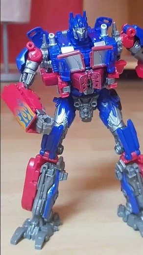 Transformers short flash optimus prime stop motion