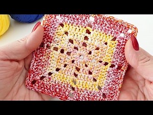 Granny Square Chopstick Classic