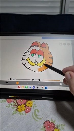 HOW TO DRAW GARFIELD #howtodraw #drawing #easydrawing TIME-LAPSE VIDEO
