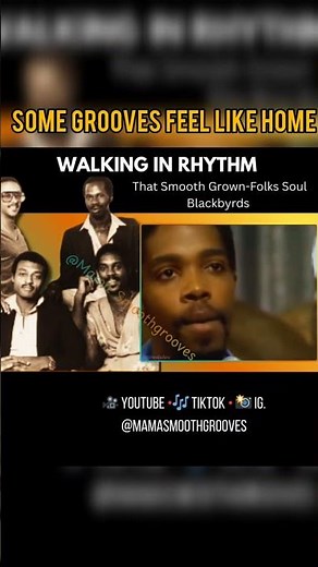Walking in Rhythm brings that smooth soul back #classicrnb #mamaSmoothGroove #timeless