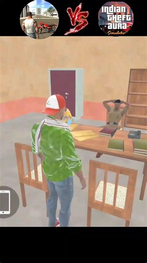 best police station in indian theft auto vs Indian bike driving 3D #gtaindia #automobile #youtube