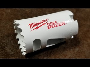 Milwaukee Hole Dozer Heavy Duty Hole Saw Review