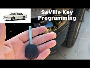 How To Program A Cadillac SeVille Key 1998 - 2004 DIY Transponder Chip Ignition - All Keys Lost