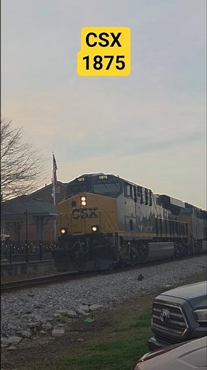 CSX 1875 leaving Cartersville, GA 3/20/26