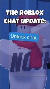 The Roblox Chat Update: | Roblox Short Meme