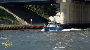 Jet skis and PWCs are not allowed in the Point Pleasant Canal according to NJ law and the state police enforce that if one tries to go through this waterway. The canal can become very treacherous, especially during a tide change and in the summer when traffic is high. Watch as the NJSP yell at different boaters for a few different reasons, it's a good one! #pointpleasantcanal #boats #boating #jerseyshore #boatday | Shore Boats