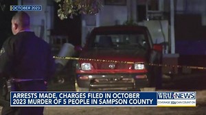 Arrests made charges filed in October 2023 murder of 5 people in Sampson County
