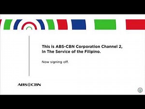 ABS-CBN Signing Off... FOR NOW