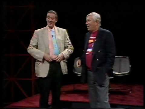 Stephen Fry, Peter Cook, Josie Lawrence and John Sessions - 1989