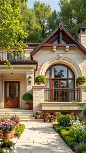Beautiful Modern Two-Story House Design | Luxury Home Exterior Tour 🏡
