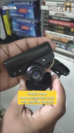 PlayStation 3 Eye Camera - Unleash the Power of Vision | HSGamer | #gamingsetup #shorts