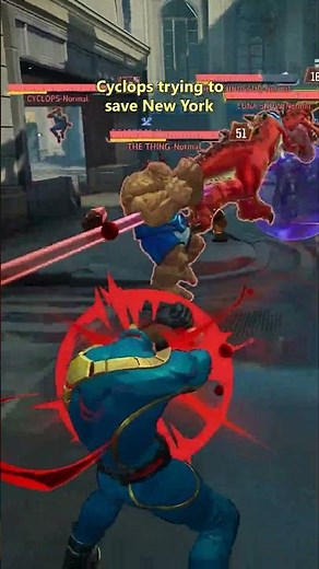 Cyclops was just trying to save New York