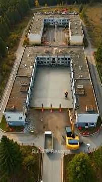 This Abandoned School Was Completely Rebuilt — Watch the Transformation #schoolrenovation