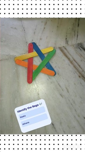 Exploding Ninja Star with Kalinga Narthana in Background | Identify the Raga 🎶 #shorts