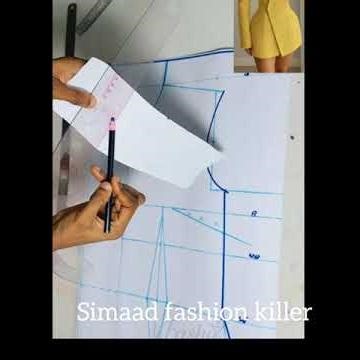 how to cut a female fancy blazer with pattern