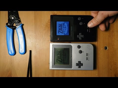 Game Boy Pocket Screen Replacement! Installation Guide and Comparison