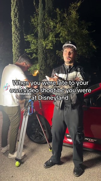 Late to Our Video Shoot After Disneyland Fun
