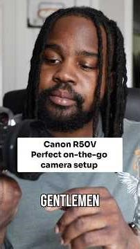 Canon R50V Perfect Compact Camera Setup for High-Quality video 🔥 #shorts