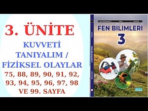 3RD GRADE SCIENCE TEXTBOOK CEM PUBLICATIONS UNIT 3: LET'S GET TO KNOW FORCE / PHYSICAL EVENTS