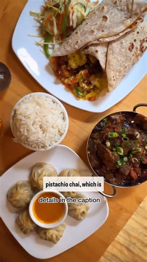 Fresh ingredients. Bright flavors. Best chai in Minnesota (I said what I said). [ save this to your mn foodie bucket list ] Come with me to have a cozy fall lunch at Namaste Cafè. And, normalize treating yourself to a solo lunch date with great food! Located in Uptown (Minneapolis), this charming restaurant is serving up some of Minnesota’s best Indian and Nepalese dishes—and the *best* chai I’ve ever had in my life! Don’t miss the dynamite weekend brunch menu, too! Or, the great lineup of veggi