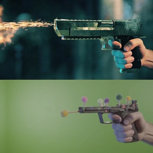 Faked Slow Motion effect! This was done with #VFX from ProductionCrate