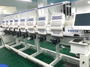 [Hot Item] Wonyo 8 Heads Computerized Embroidery Machine with Accessories Free Software