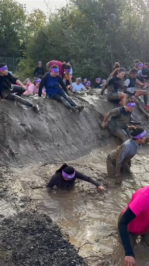 Mud pits, muddy hills, unstoppable women... Feel like giving it a try in 2026? 💕 | Mud Girl Run