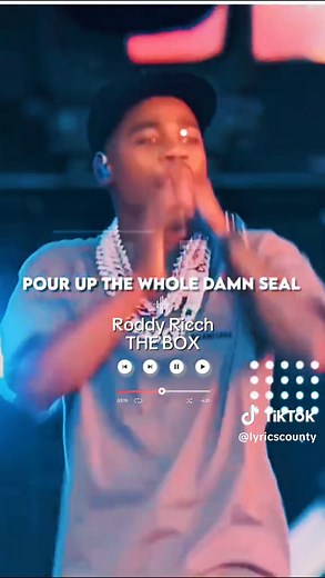 Roddy Ricch - The Box Lyrics Video