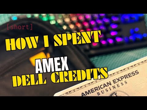 How I Spent Amex Platinum Credits at Dell