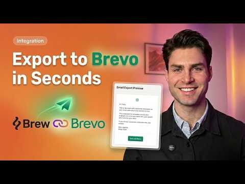 How to Export Email Templates to Brevo (with Brew)