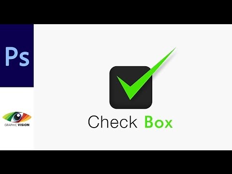 Check box Icon + Logo in Photoshop