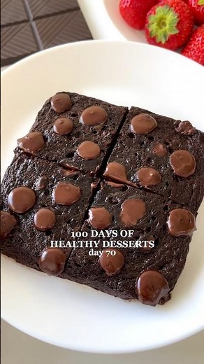 Healthy Dessert Recipe: Healthy Brownies in 2 MINUTES🤩 #healthydessert #easyrecipe