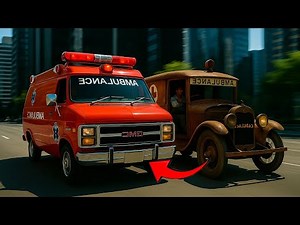 See How Ambulances Changed Over 70+ Years! | 1920 - 1996 Evolution