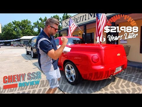 A Chevrolet SSR ( Super Sport Roadster ) Start Up, Tour & Test Drive 16 Years Later | $21,977