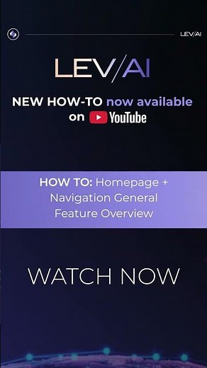 How To: Homepage, Navigation, Overview