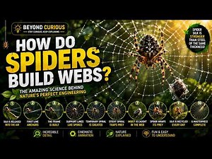 How Do Spiders Build Webs? 🕷️ Amazing 3D Animation