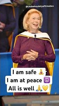 Rewire Your Mind: I Am Safe, I Am at Peace, All Is Well #SelfLove #HealingAffirmations #Shorts
