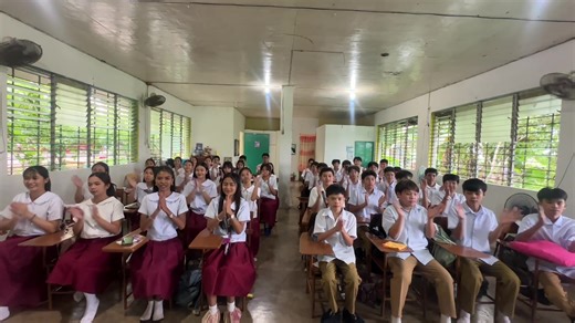 GRADE 10 ANDROMEDA “IKAW ANG SUNSHINE KO” ENERGIZER 🤗 #sunshine #ikawangsunshineko