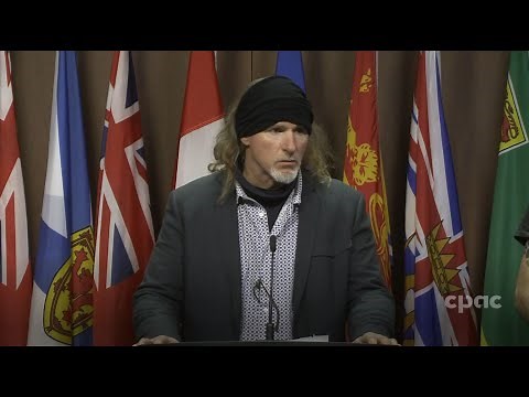 Freedom Convoy representatives speak to the media in Ottawa – February 16, 2024