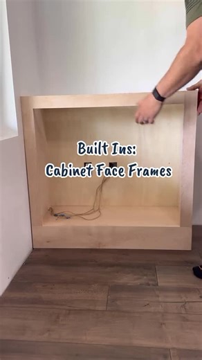 Kreg Tool on Instagram: "Building cabinet face frames is simple with pocket-hole joinery! Thanks for the quick tutorial, @j_s.home 👏🏼"