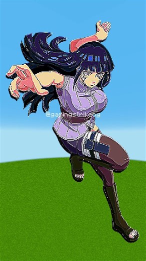 Rivals of Destiny in Pixel Art | Naruto, Sasuke, Hinata & Sakura