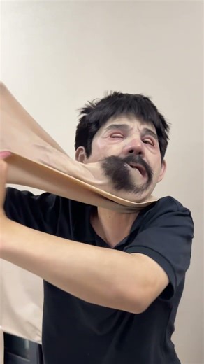 High Quality Handmade Silicone Mask-Perfect For Cosplay & Halloween #mask #funny #siliconemask #hair