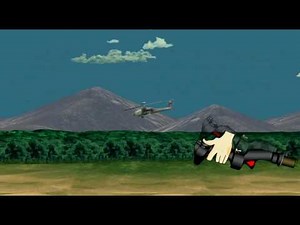 Helicopter Aerodynamics - Autorotation from side