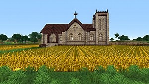 Download Minecraft, Church, Game. Royalty-Free Stock Illustration Image