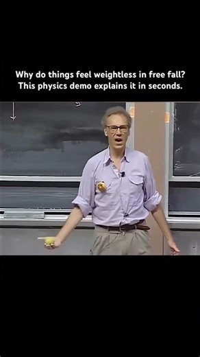 Why do things feel weightless in free fall?