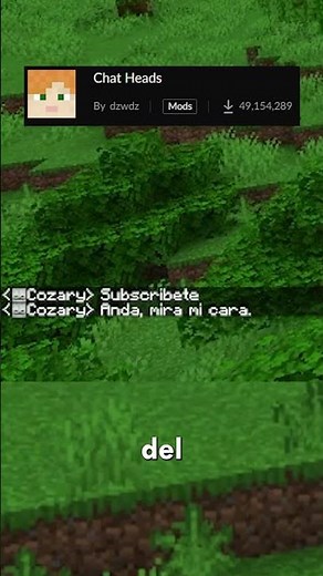 Mini Mod Reviews - Chat Heads #Chat Heads #minecraft #mod #java