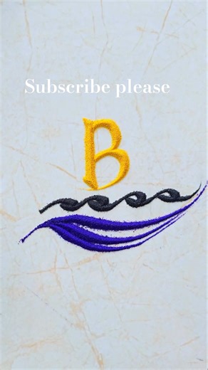 Comment if your name starts with 'B' | Name in sand*********Enjoying my sand art? #calligraphy
