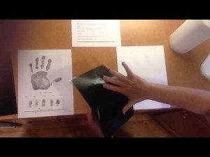 How to Take a Hand Print